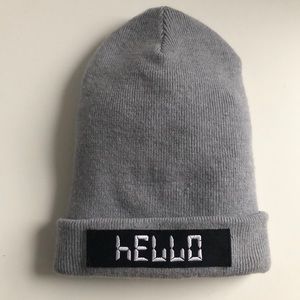 rag & bone “hello” beanie